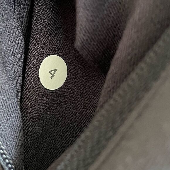 Lululemon In Stride Grey Long Lightweight Zip Front Long Sleeve Jacket 4 - Picture 11 of 13